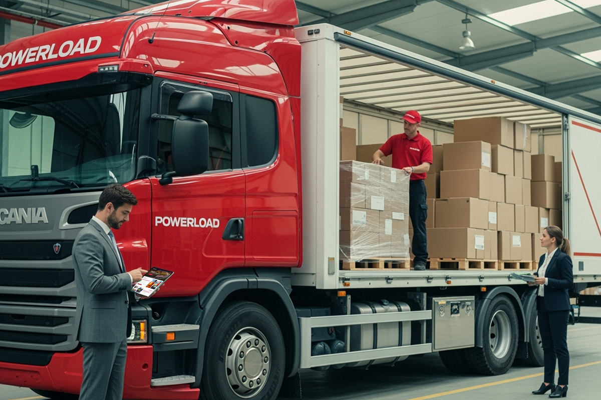 Main view of Freight exchange — Publish in Powerload